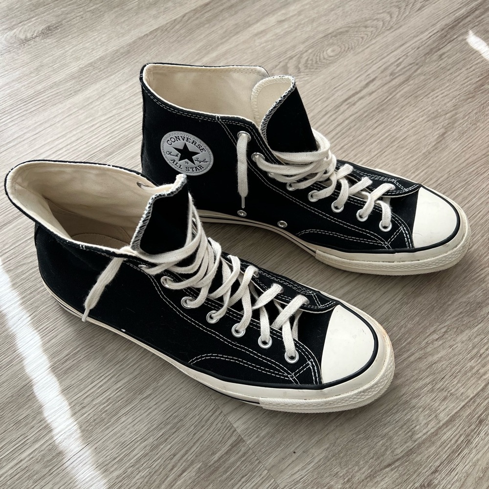 Converse Classic Black and White High-Tops